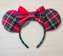 Load image into Gallery viewer, Royal Plaid Ears

