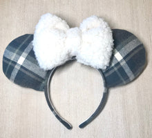 Load image into Gallery viewer, Cozy Teddy Plaid Ears
